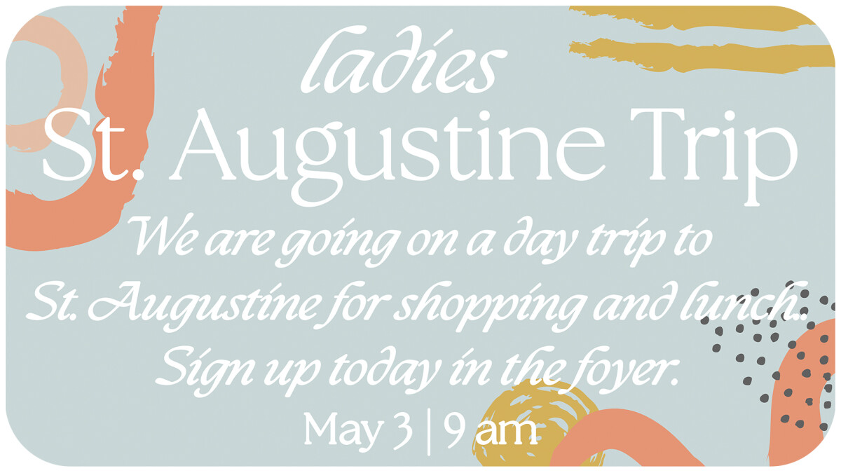 E5 Ladies St. Augustine Trip