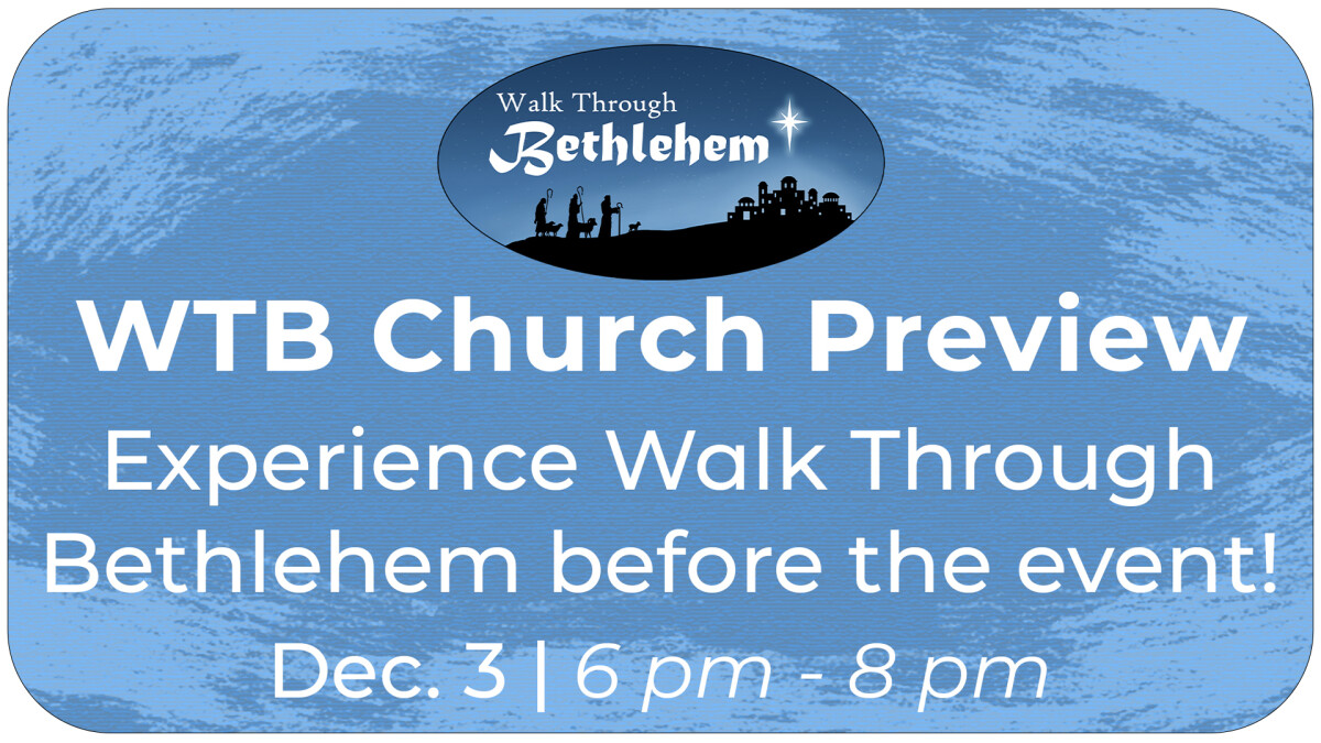 WTB - Church Preview Night