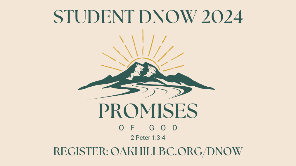 Student Ministry DNow 2024