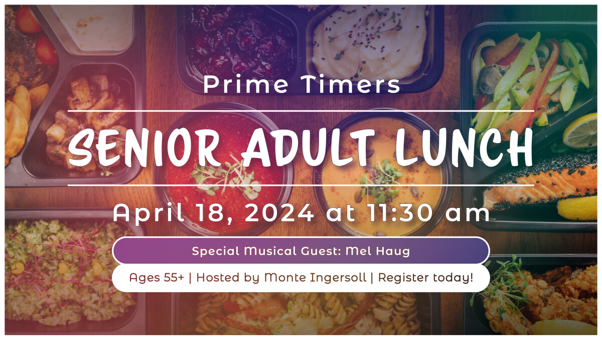Prime Timers Senior Adult Lunch