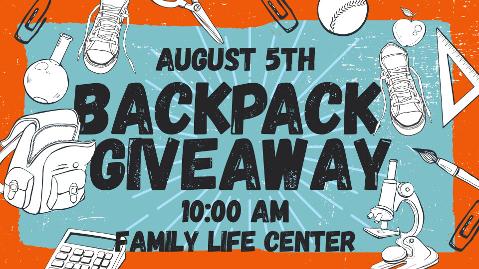 Backpack Giveaway