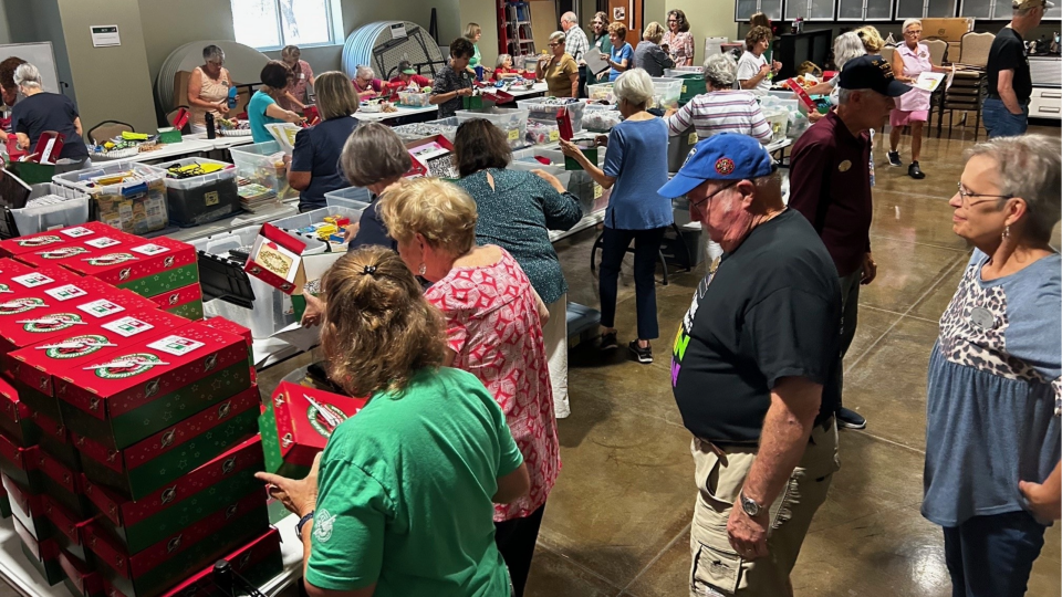 Congregational Packing Party - Operation Christmas Child