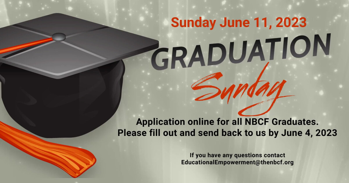 2023 Graduation Information Form | New Beginnings Christian Fellowship ...