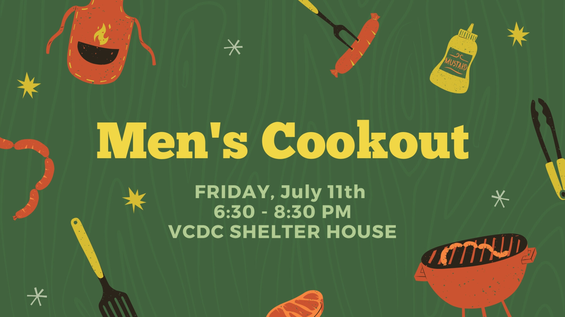 Annual Men's Cookout
