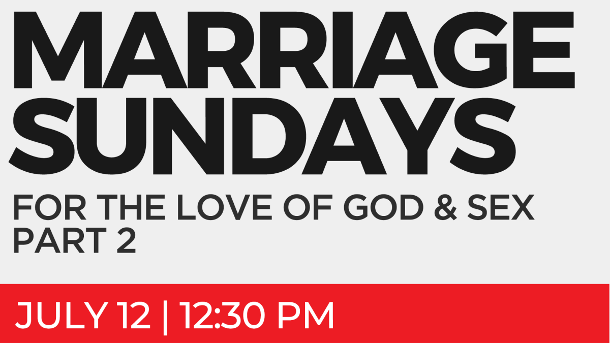 Marriage Sundays 