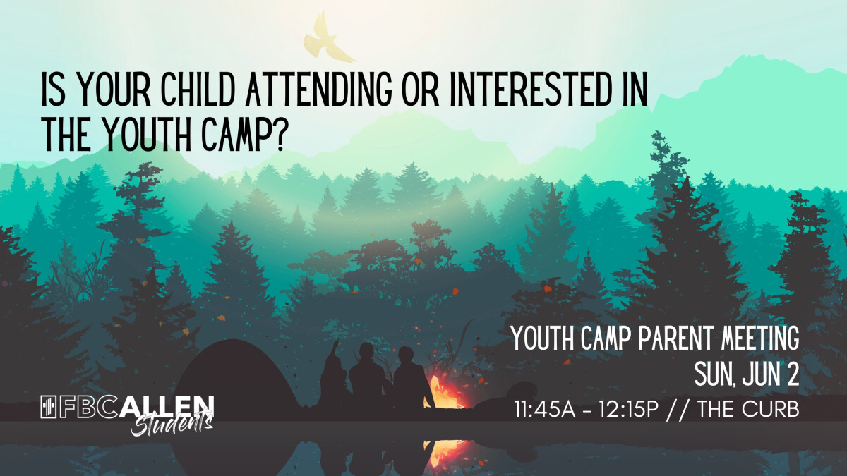 Youth Camp Parent Information Meeting