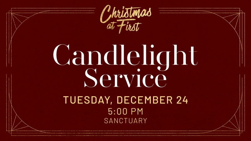 Candlelight Service (5:00pm)