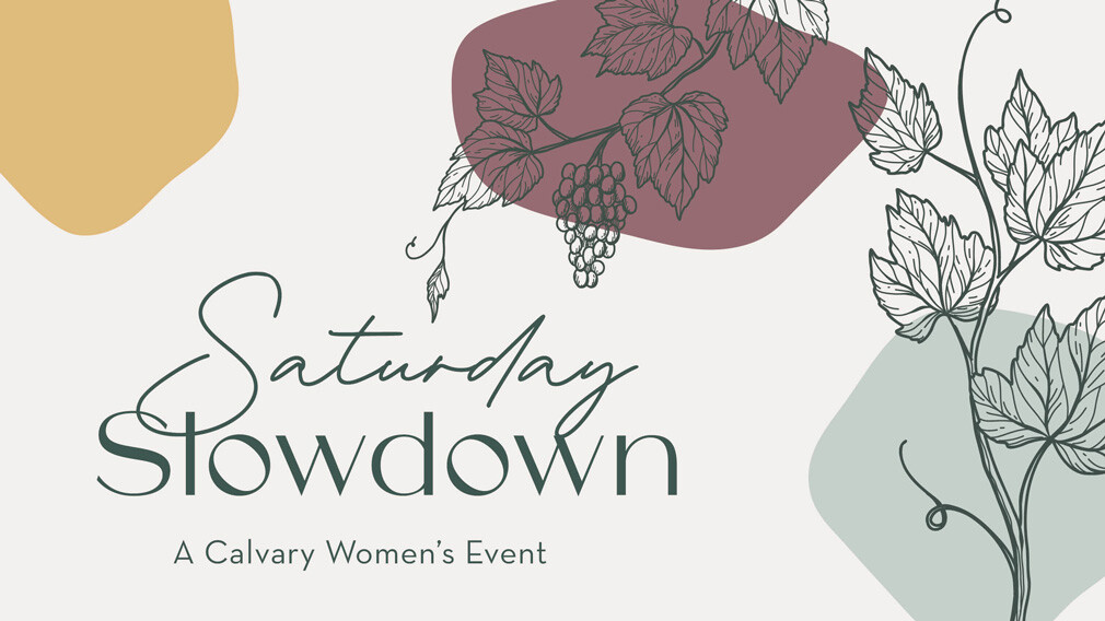 Women's Saturday Slowdown