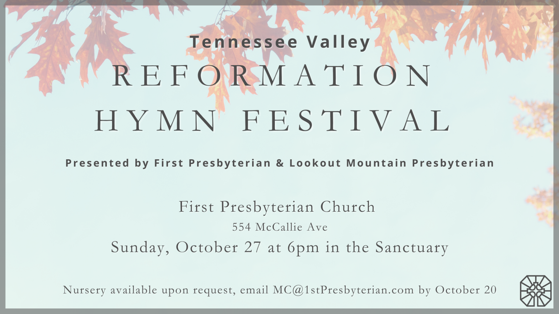 Tennessee Valley Reformation Hymn Festival