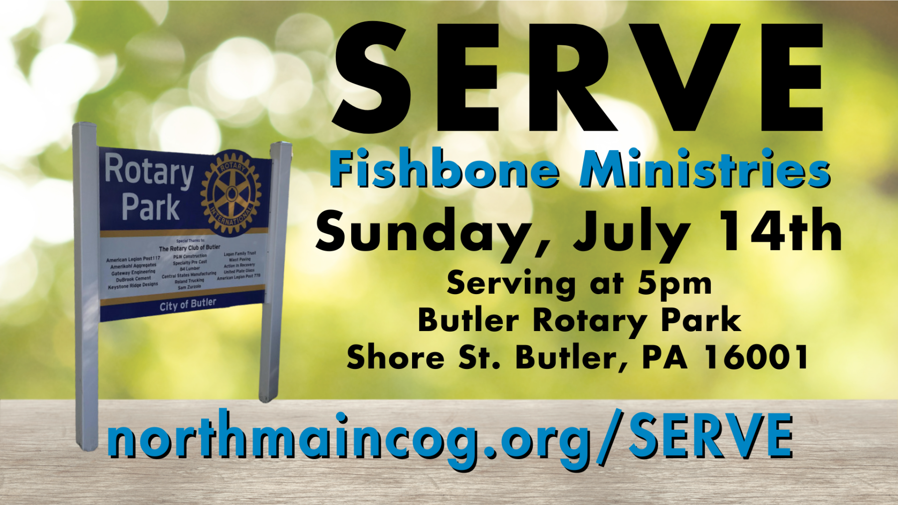 Serving Fishbone Ministries