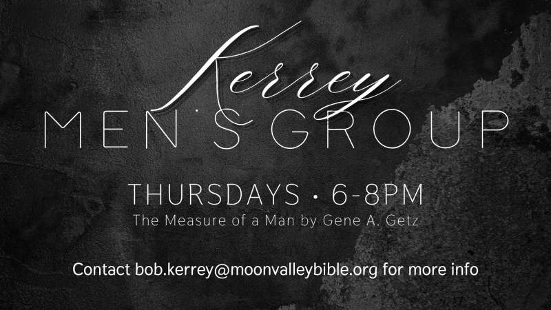Kerrey Men's Group