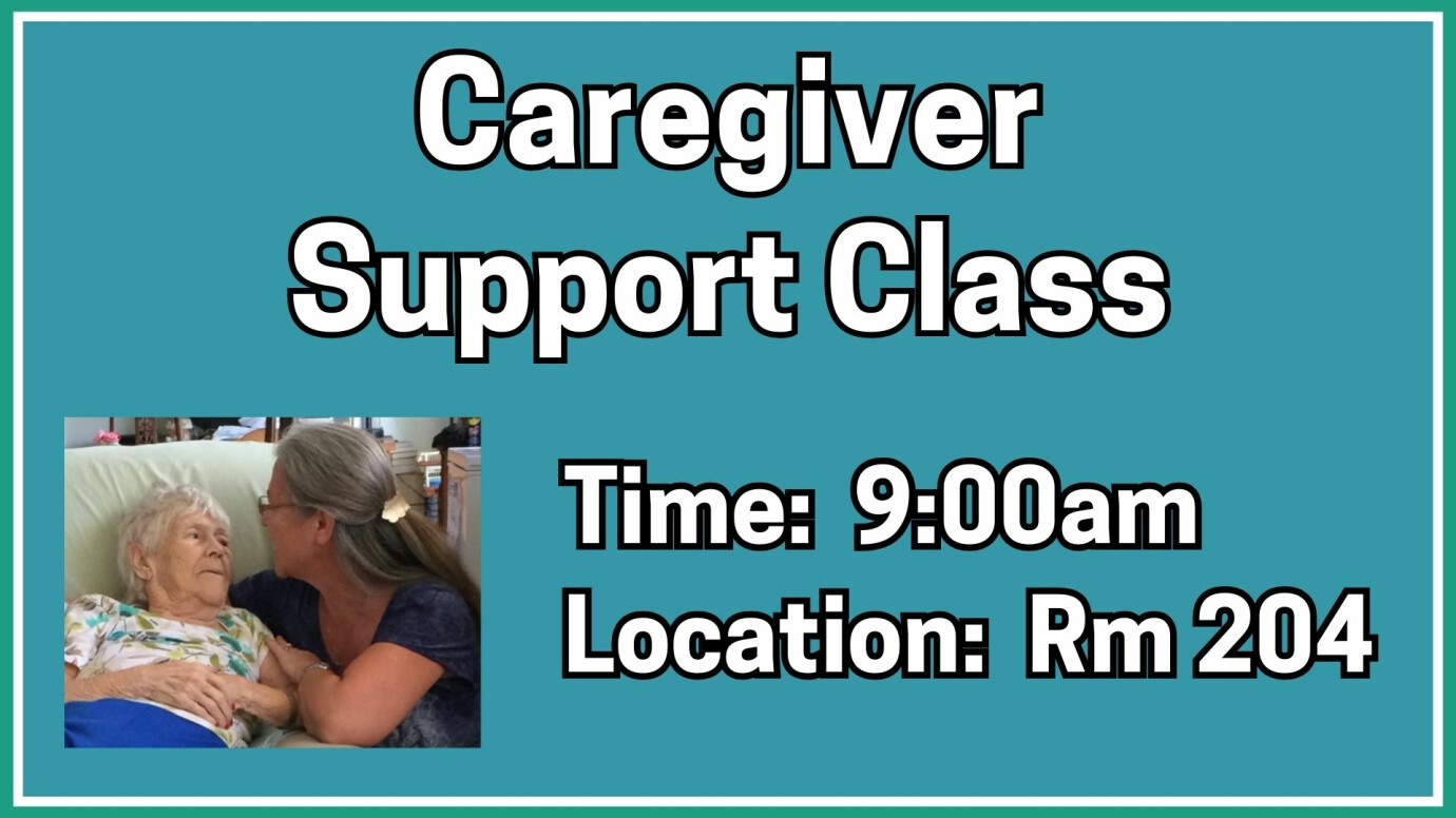 Caregiver Support Class