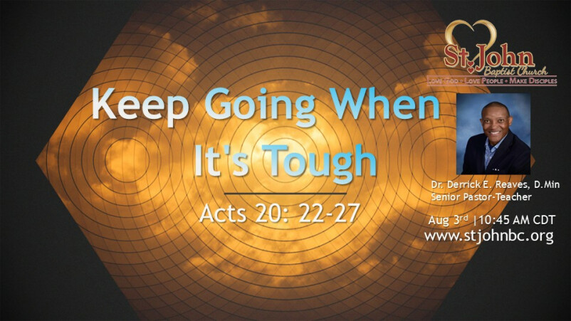 Keep Going When It's Tough