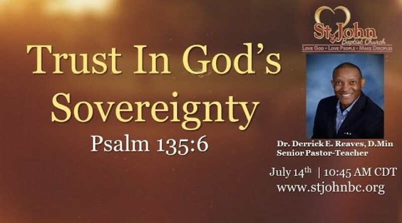 Trust In God's Sovereignty