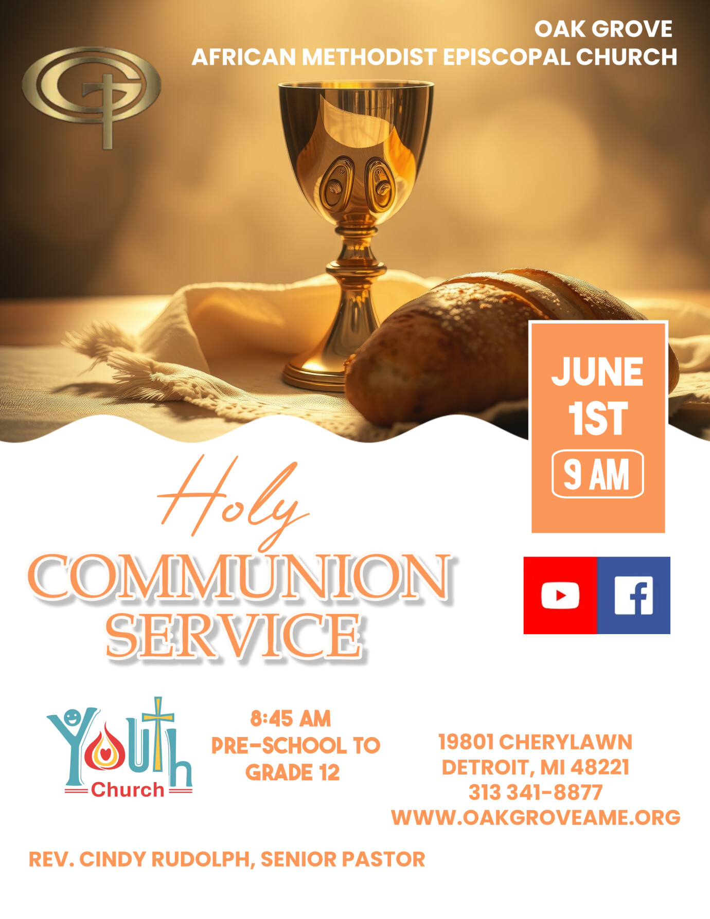 Communion Sunday Worship, June 1, 2025