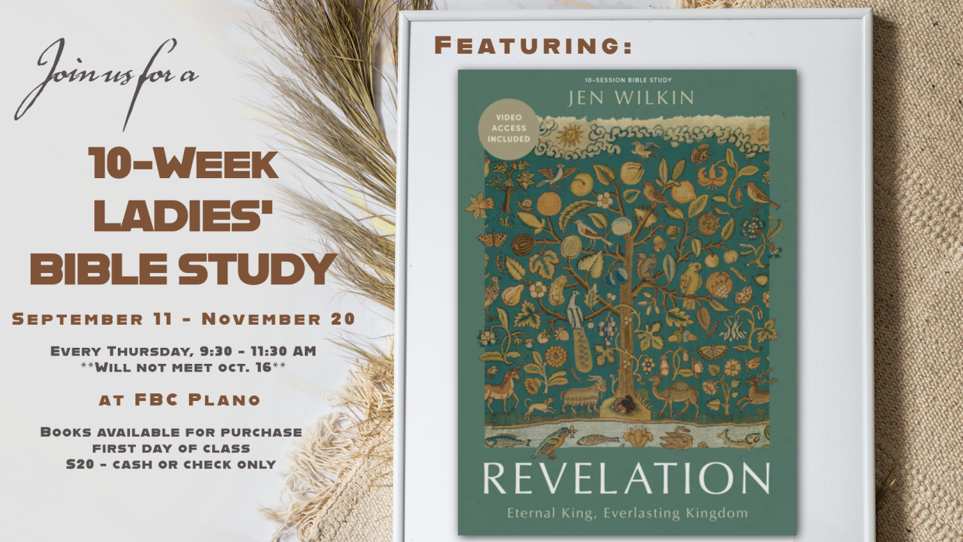 Ladies' Bible Study - Fall Session
