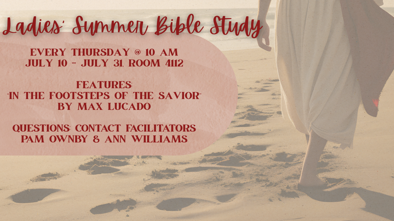 Summer Thursday Ladies' Bible Study