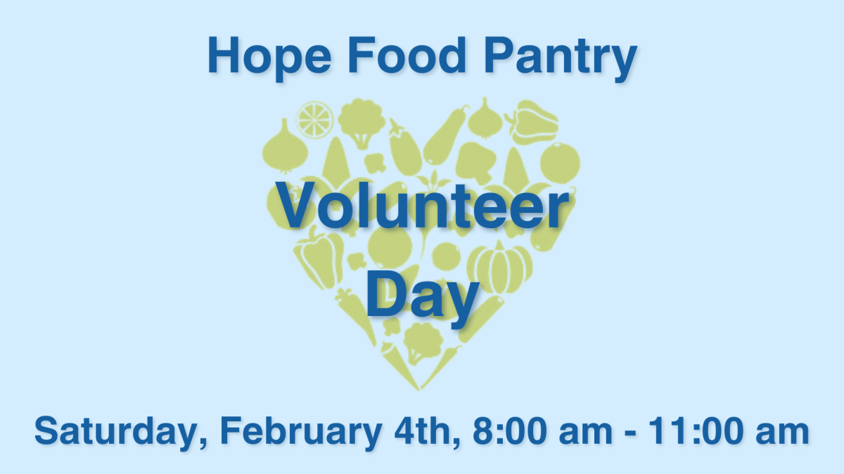 Hope Food Pantry Volunteering February 4