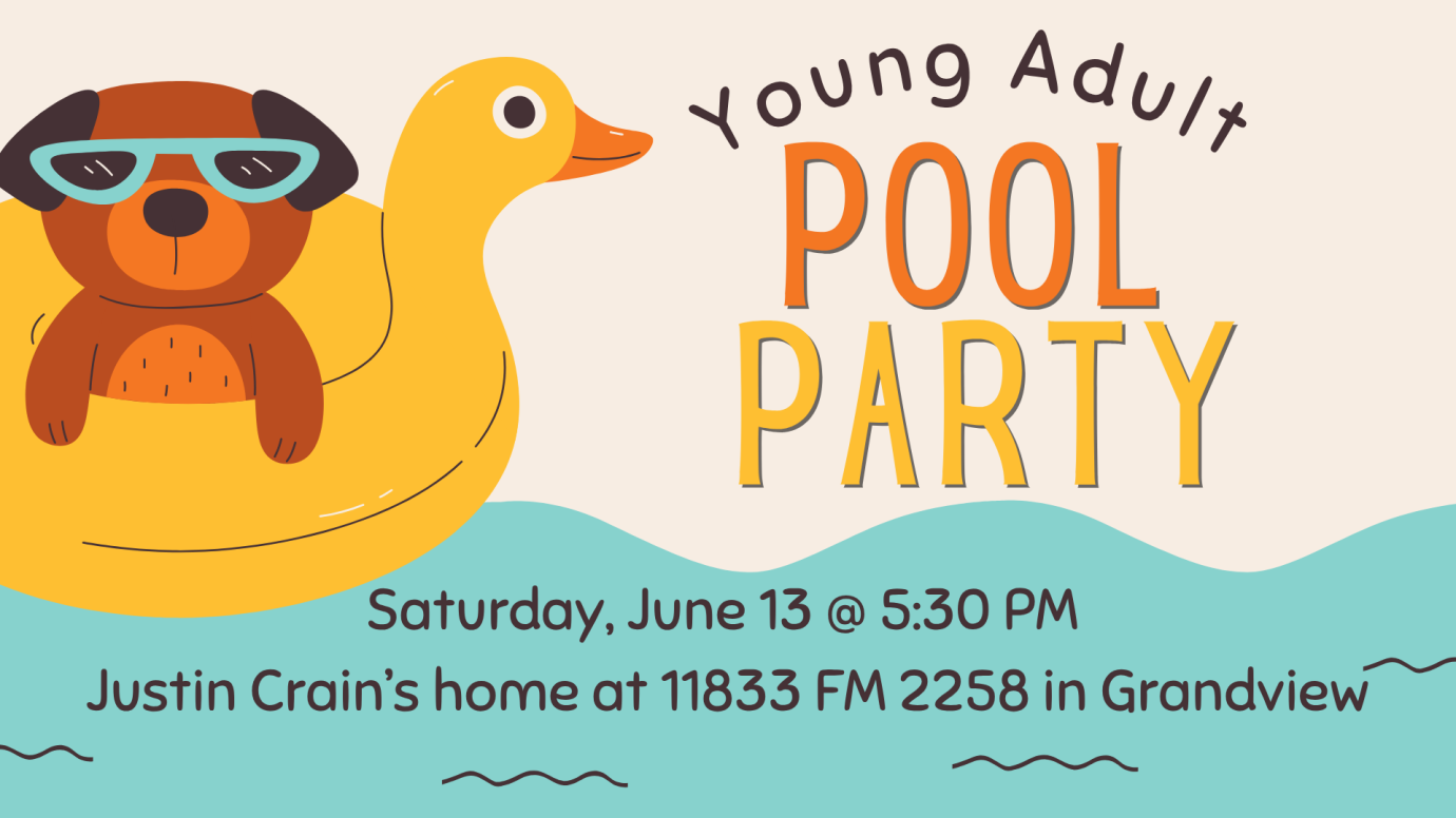 Young Adult Pool Party