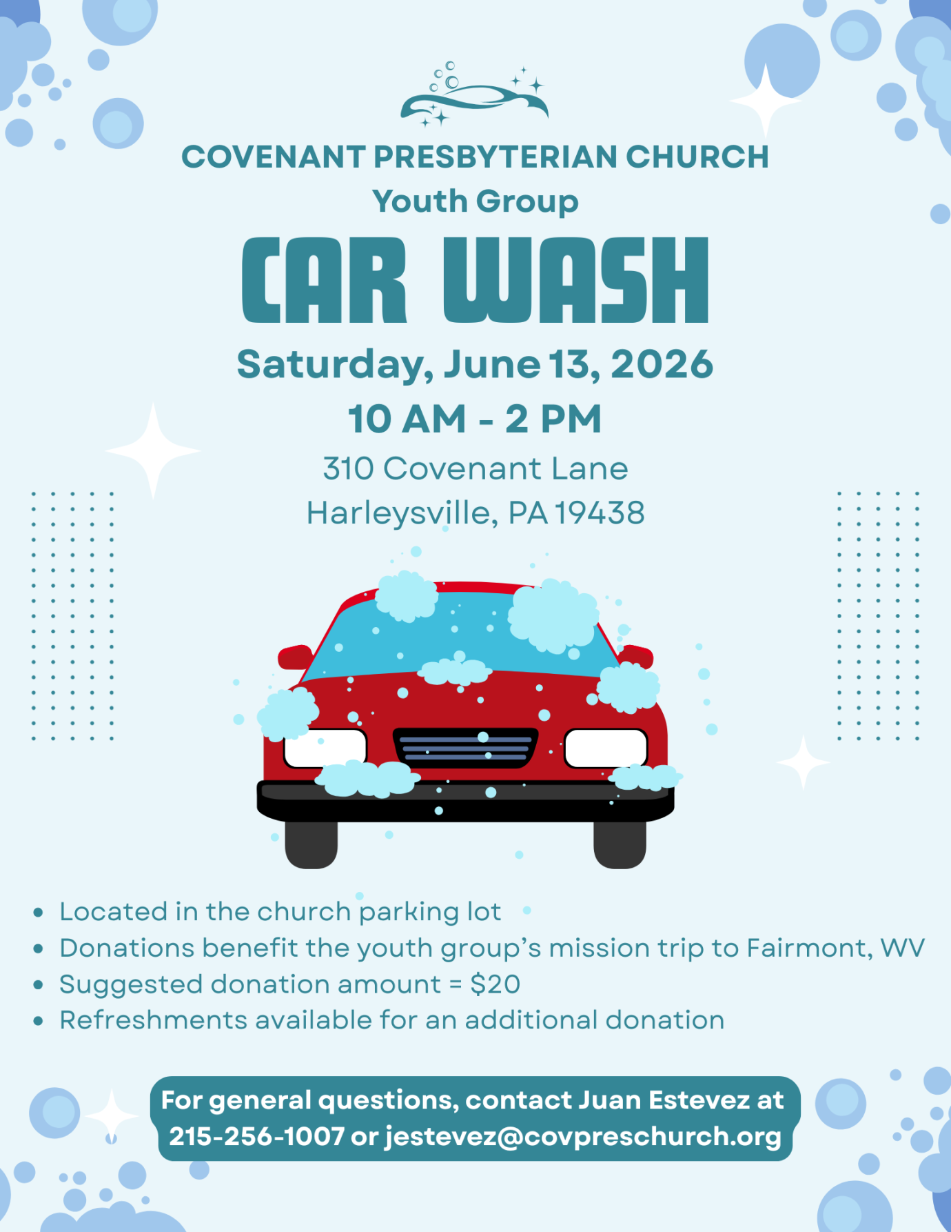 Youth Group Car Wash