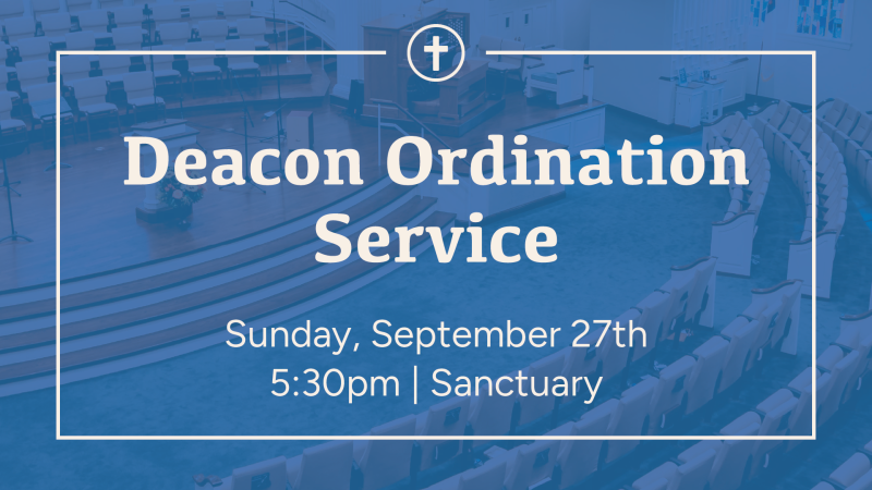 Deacon Ordination Service