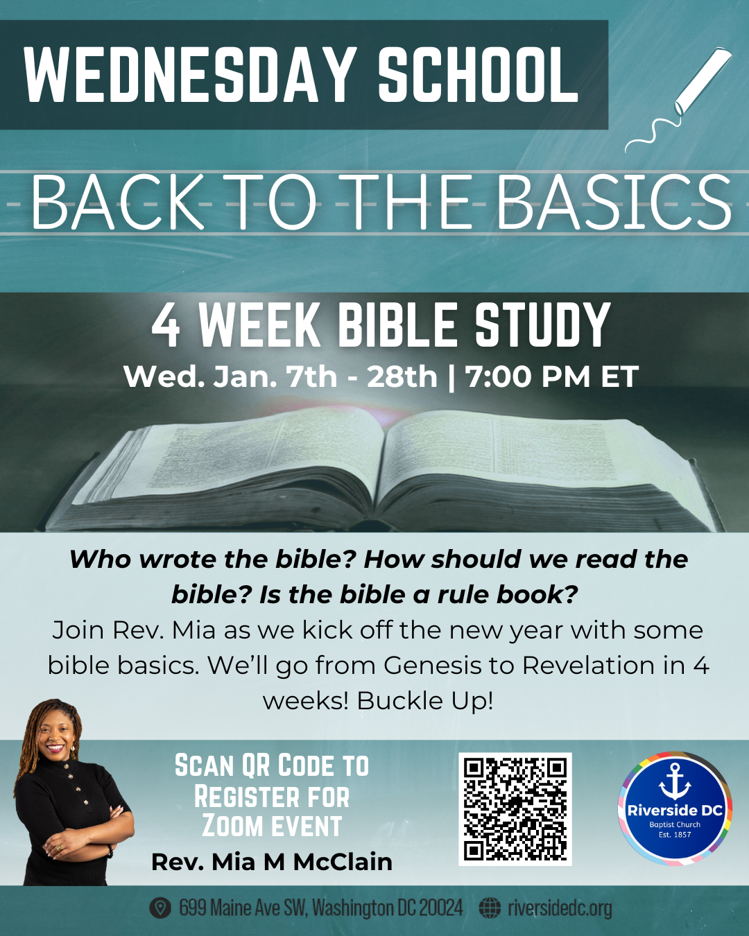 Wednesday School- Back to the Basics