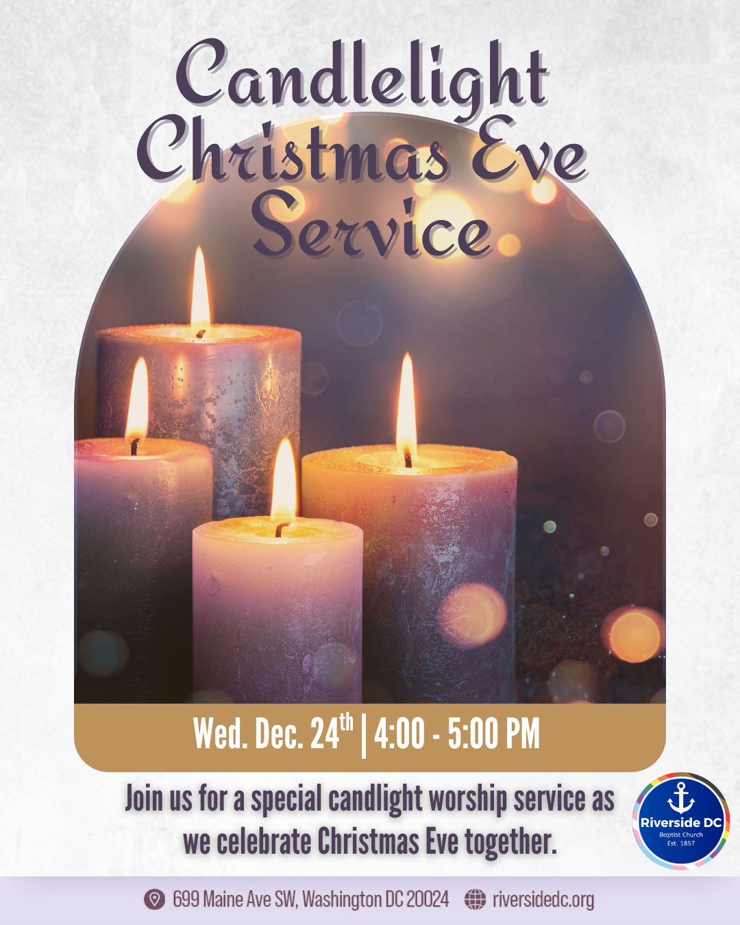 Christmas Eve Candlelight Service 2025