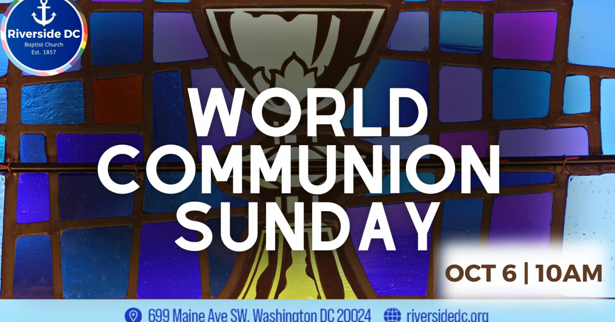 A World Communion Sunday 2024 Liturgy Pastor's Blog Riverside