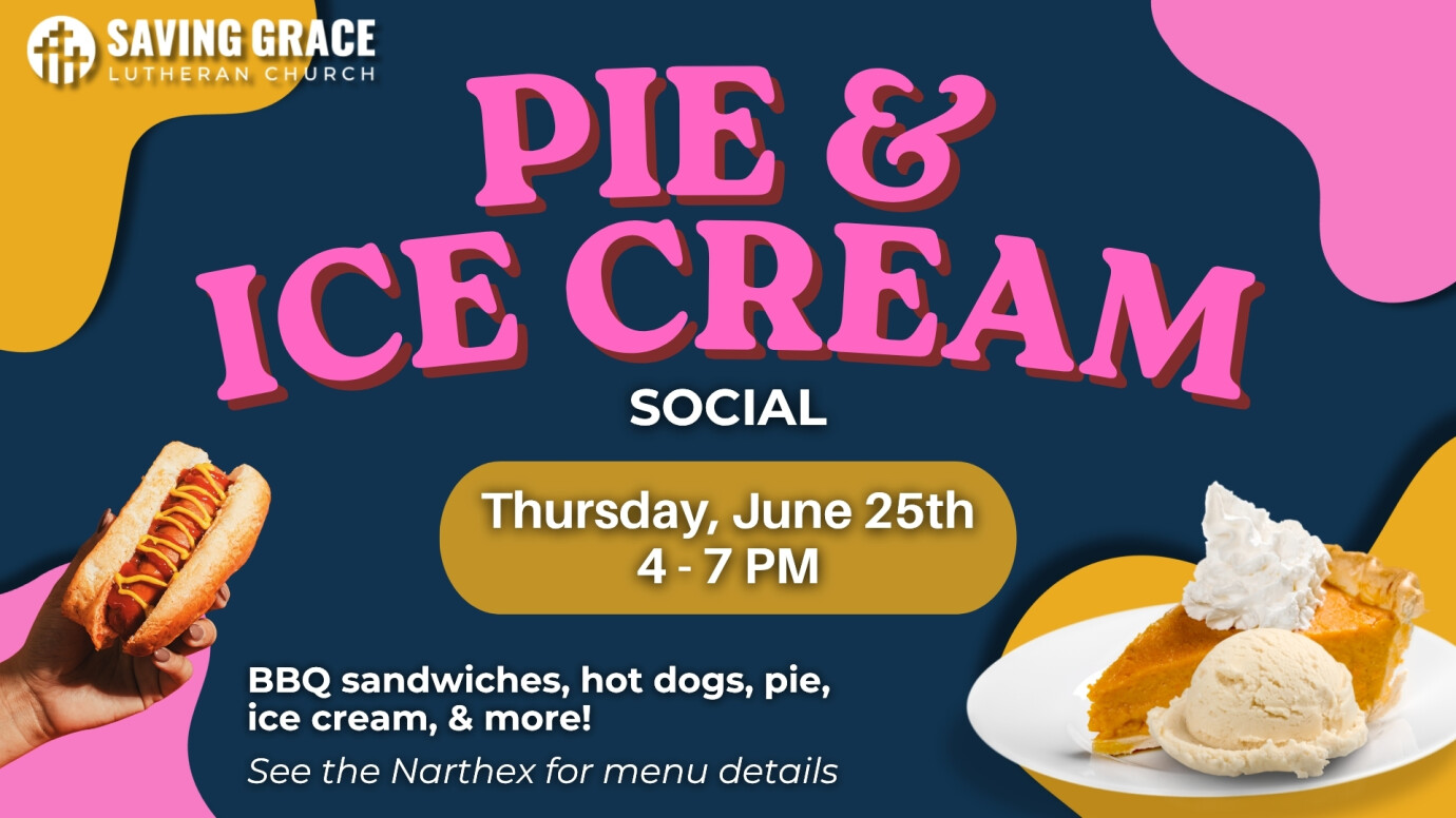 4pm Pie & Ice Cream Social