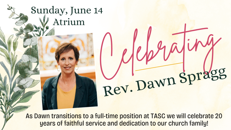 Reception for Rev. Dawn Spragg