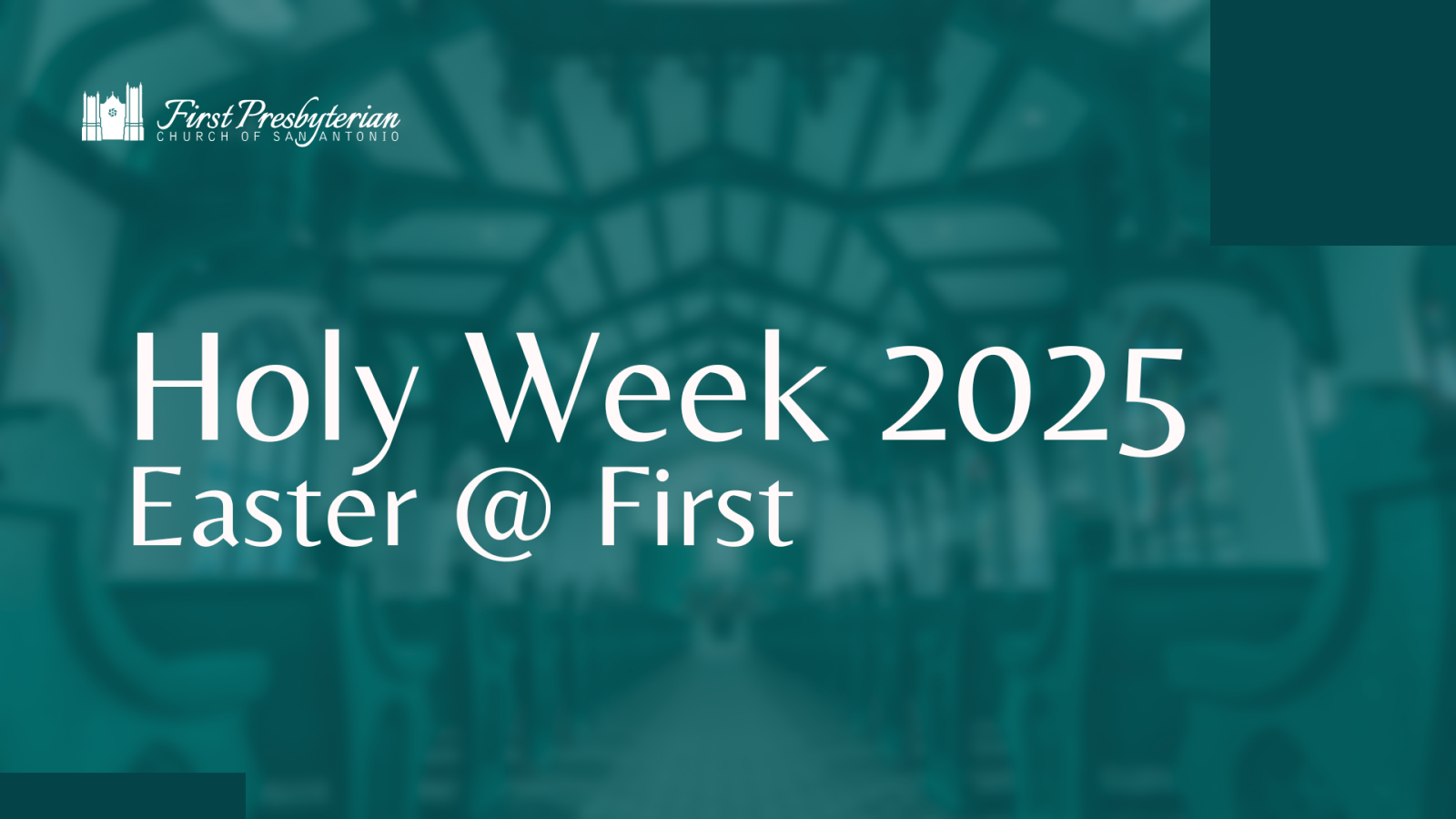 Holy Week 2025