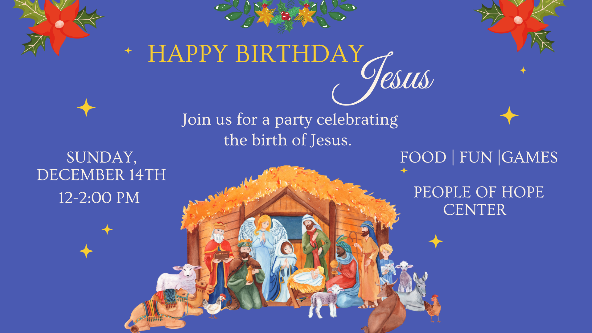 Birthday Party for Jesus 