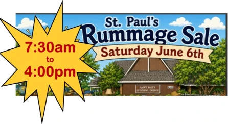 rummage sale 2026