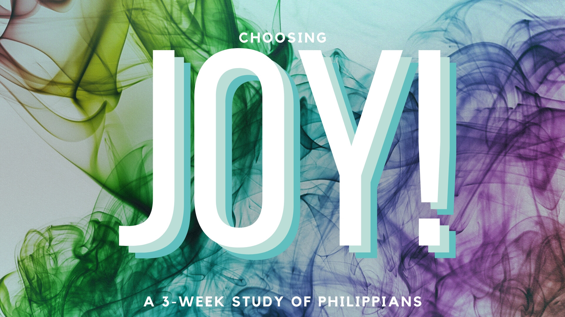 Women's Bible Class: Choosing Joy-A Study of Philippians