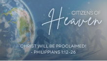 Christ Will Be Proclaimed