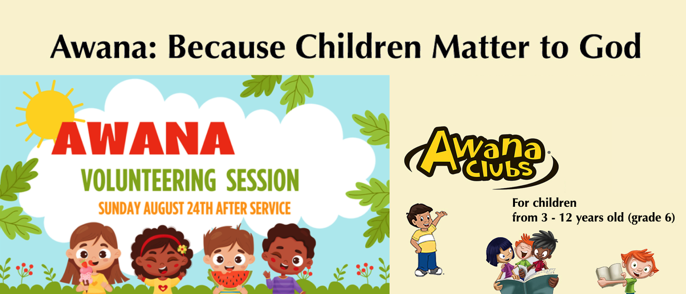 Awana Volunteers Meeting