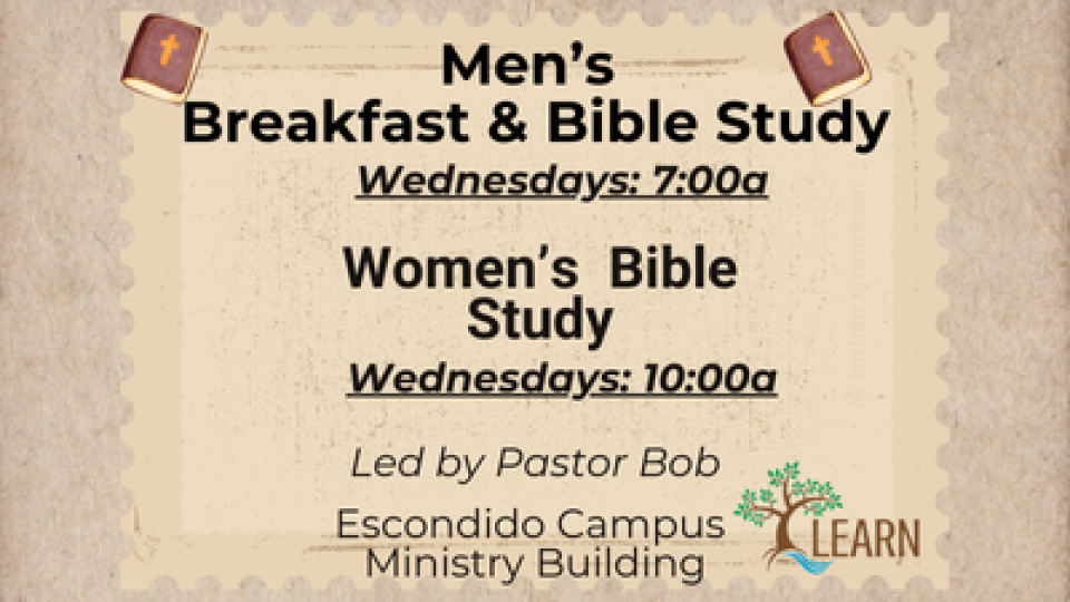 Wednesday AM Bible Studies