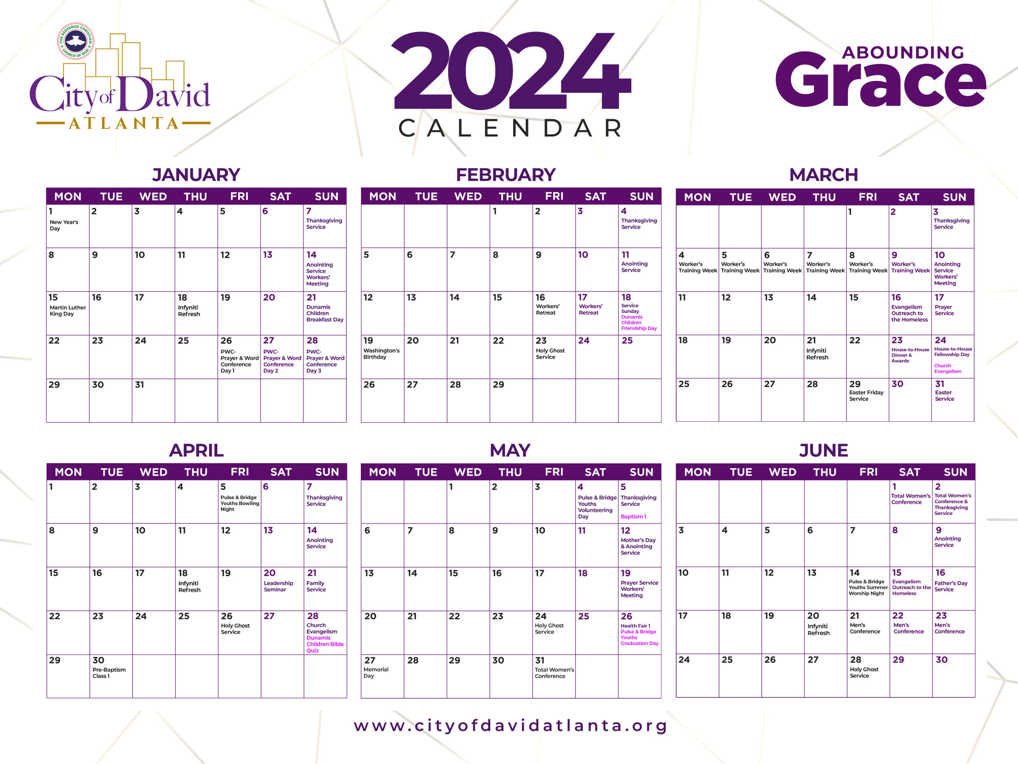 Atlanta Events December 2025 Calendar Printable