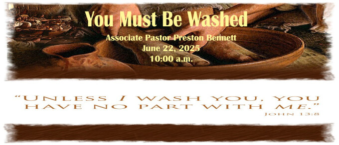 You Must Be Washed
