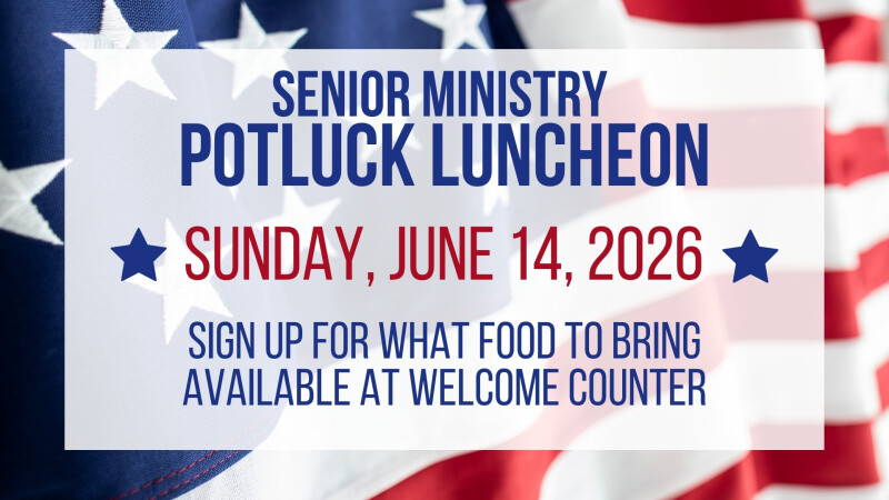 Senior Ministry Potluck