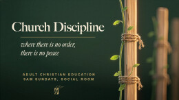 Church Discipline
