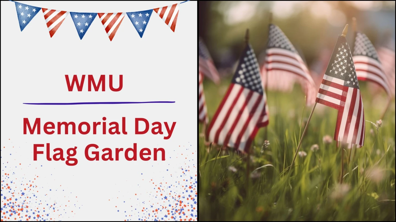 WMU Memorial Day Flag Garden