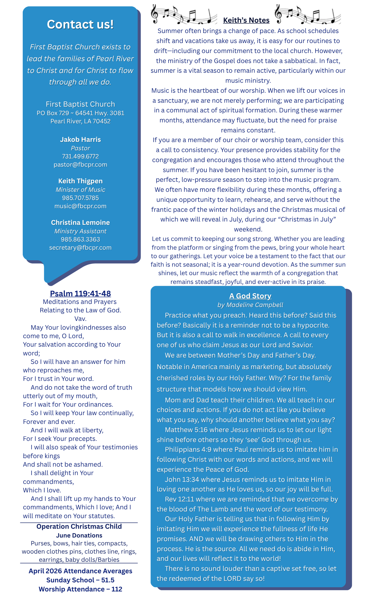 June Newsletter page 2