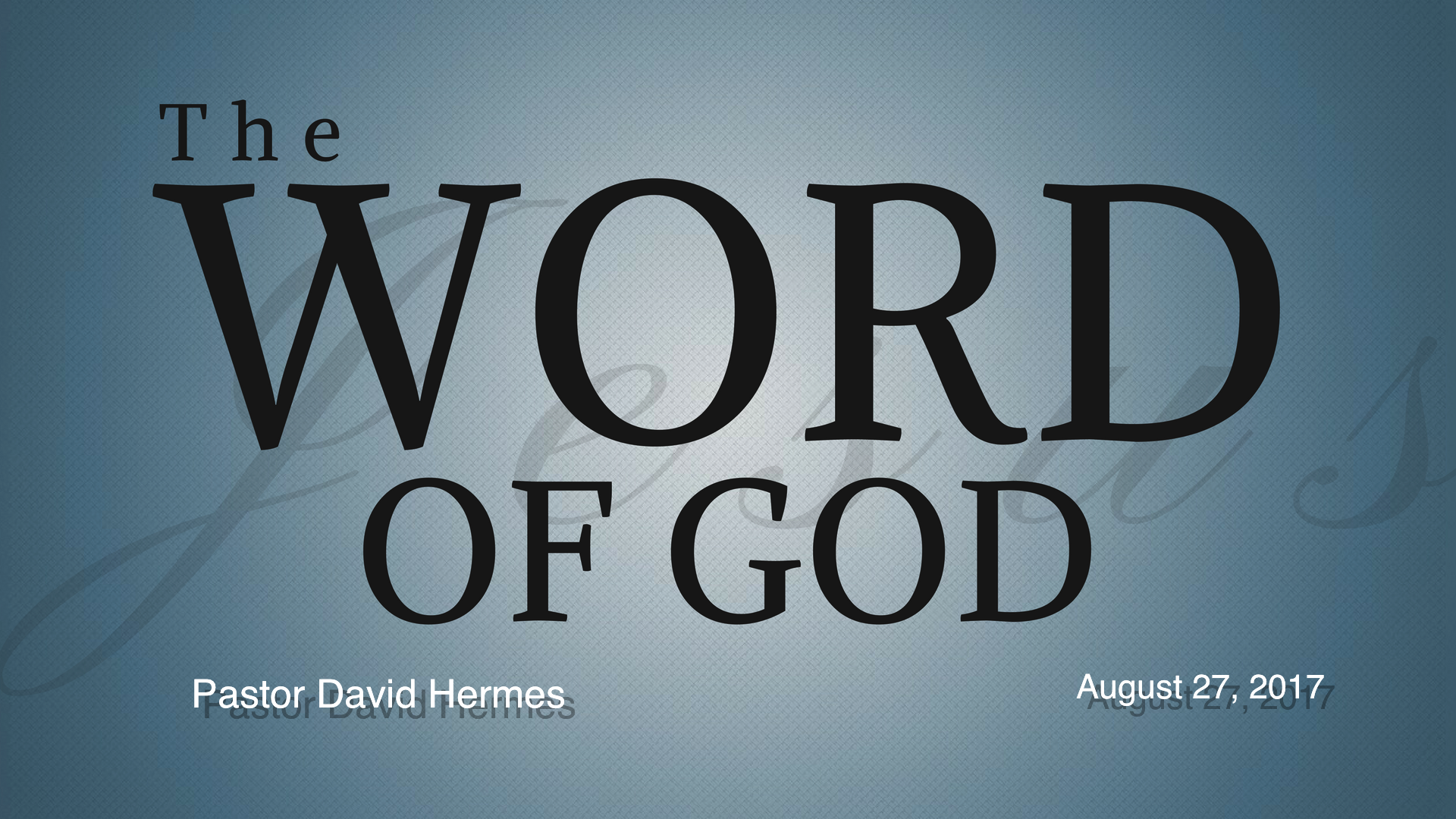 The Word of God episode artwork