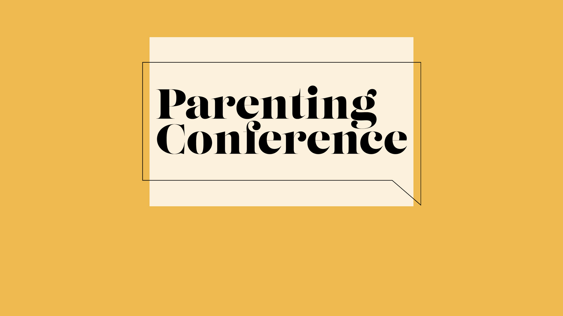 Parenting Conference