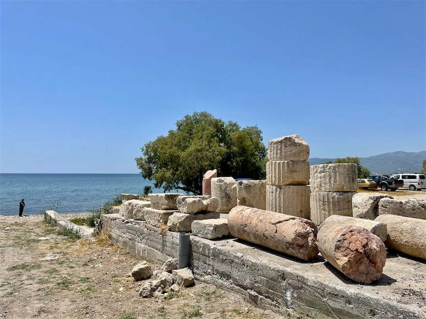 Roman ruins on Samos