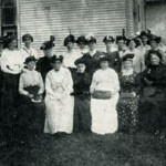 The women's Alpha Class in 1912
