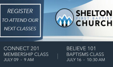 Membership + Baptism Classes