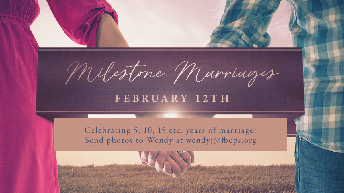 Milestone Marriage Celebration