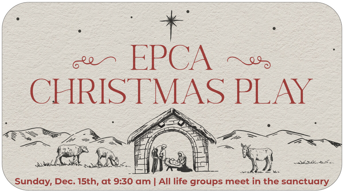 EPCA Christmas Play